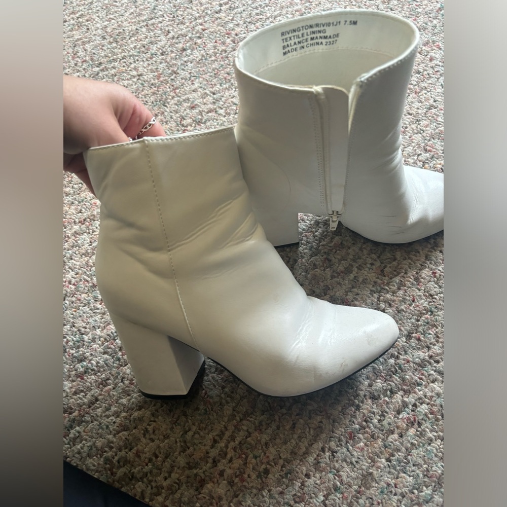 White Booties 😊✨🤍
